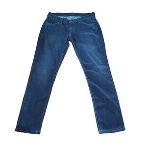 James Jeans Joyus Neo Beau Ducati Slouchy Fit Boyfriend Denim Size 27 Blue